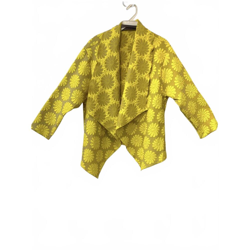 NEW HEYDARI women's jaquard tunic in gold